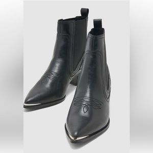 Mango ankle boots buffalo